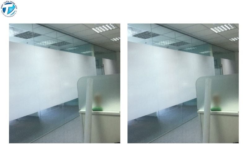 Decal sữa dán kính